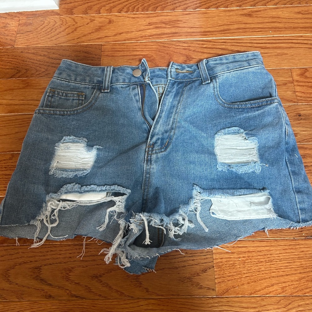 Dark Wash Jean Shorts